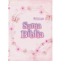 Biblia Rvr 1960 Compacta Símil Piel Juvenil Mariposa Palo Rosa (Bible Rvr 1960 Compact Size Leatherlike Youth Light Pink Butterfly (Spanish Edition) - Leather
