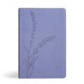 KJV Personal Size Giant Print Bible, Lavender Leathertouch - Imitation Leather