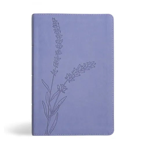 KJV Personal Size Giant Print Bible, Lavender Leathertouch - Imitation Leather
