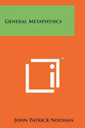 General Metaphysics - Paperback