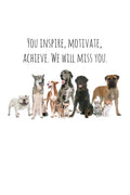 You inspire, motivate, achieve. We will miss you.: Perfect goodbye gift for coworker that is leaving / going away gift for your co worker, boss, manag - Paperback