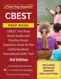 CBEST Prep Book: Study Guide and Practice Exam Questions for the California Basic Educational Skills Test [3rd Edition] - Paperback