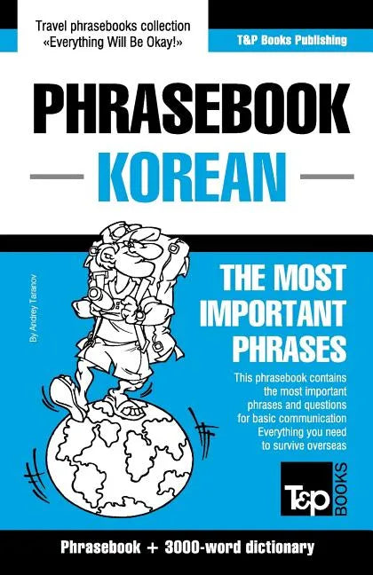English-Korean phrasebook and 3000-word topical vocabulary - Paperback