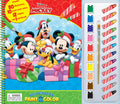 Disney Mickey Xmas Deluxe Poster Paint & Color - Novelty