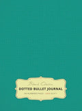 Large 8.5 x 11 Dotted Bullet Journal (Teal #7) Hardcover - 245 Numbered Pages - Hardcover