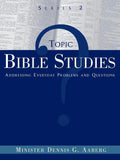Topic Bible Studies Addressing Everyday Problems and Questions - Series 2 - Paperback