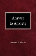 Answer to Anxiety - Paperback