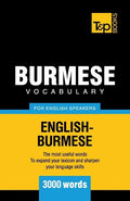 Burmese vocabulary for English speakers - 3000 words - Paperback