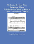 Cello and Double Bass Ensemble Music - Paperback