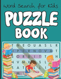 Word Search for Kids - Puzzle Book: English Educational Word Search Puzzles. Child Brain Exercise Book! - Paperback