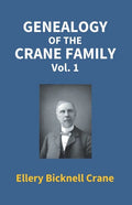 Genealogy Of The Crane Family (1St Vol) - Paperback