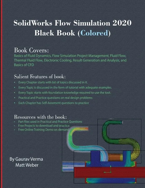SolidWorks Flow Simulation 2020 Black Book (Colored) - Paperback