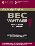 Cambridge Bec Vantage 1: Practice Tests from the University of Cambridge Local Examinations Syndicate - Paperback