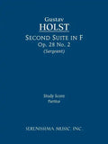 Second Suite in F, Op.28 No.2: Study score - Paperback