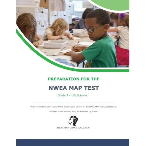 NWEA Map Test Preparation - Grade 5 Life Science - Paperback
