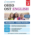 Ohio State Test Prep: Grade 3 English Language Arts Literacy (ELA) Practice Workbook and Full-length Online Assessments: OST Study Guide - Paperback