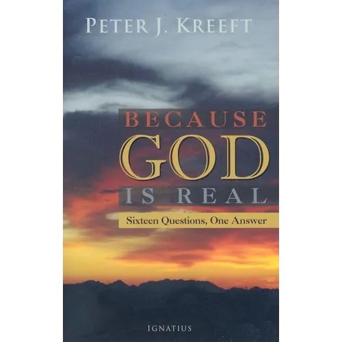 Because God Is Real: Sixteen Questions, One Answer - Paperback