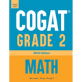 COGAT Grade 2 Math: Three Practice Tests - Level 8 - Paperback