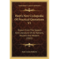 Hoyt's New Cyclopedia Of Practical Quotations V1: Drawn From The Speech And Literature Of All Nations, Ancient And Modern (1922) - Paperback