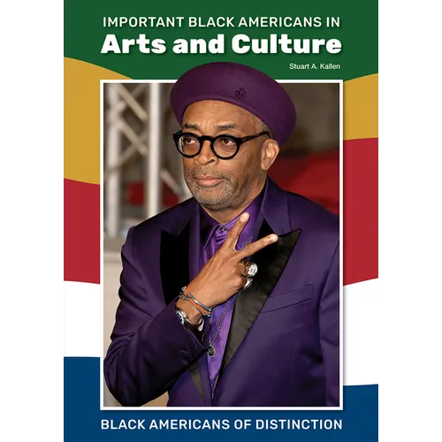 Important Black Americans in Arts and Culture - Hardcover