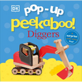 Pop-Up Peekaboo! Diggers: A Busy Surprise Under Every Flap! - Board Book
