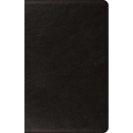 ESV Large Print Thinline Bible (Black) - Leather