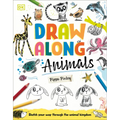 Draw Along Animals: Sketch Your Way Through the Animal Kingdom - Paperback