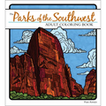 The Parks of the Southwest Adult Coloring Book - Paperback