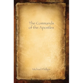 The Commands of the Apostles, Large Print - Paperback