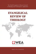 Evangelical Review of Theology, Volume 45, Number 4, November 2021 - Paperback
