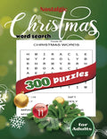 Nostalgic christmas word search 300 puzzles for Adults Volume 11: 229 large print christmas word search puzzles book with solutions Great mind and bra - Paperback