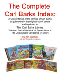 The Complete Carl Barks Index - Paperback