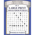 News Stand Circle a Word Vol.8: Large Print 100 Random Puzzles - Paperback