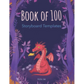 Book of 100 Storyboard Templates - Paperback