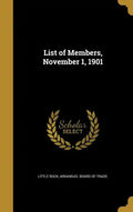List of Members, November 1, 1901 - Hardcover
