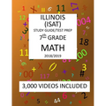 7th Grade ILLINOIS ISAT, MATH, Test Prep: 2019: 7th Grade ILLINOIS STANDARDS ACHIEVEMENT TEST MATH Test prep/study guide - Paperback