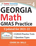 Georgia Milestones Assessment System Test Prep: 4th Grade Math Practice Workbook and Full-length Online Assessments: GMAS Study Guide - Paperback