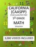 5th Grade CALIFORNIA CAASPP 2019 MATH, Test Prep: 5th Grade CALIFORNIA ASSESSMENT of STUDENT PERFORMANCE and PROGRESS, 2019 MATH, Test Prep - Paperback