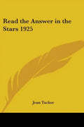 Read the Answer in the Stars 1925 - Paperback