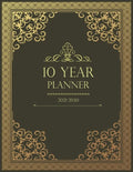 10 Year Monthly Planner 2021-2030: Prestigious 120 Months Personal Calendar, Schedule Organizer & Agenda With Holidays - Paperback