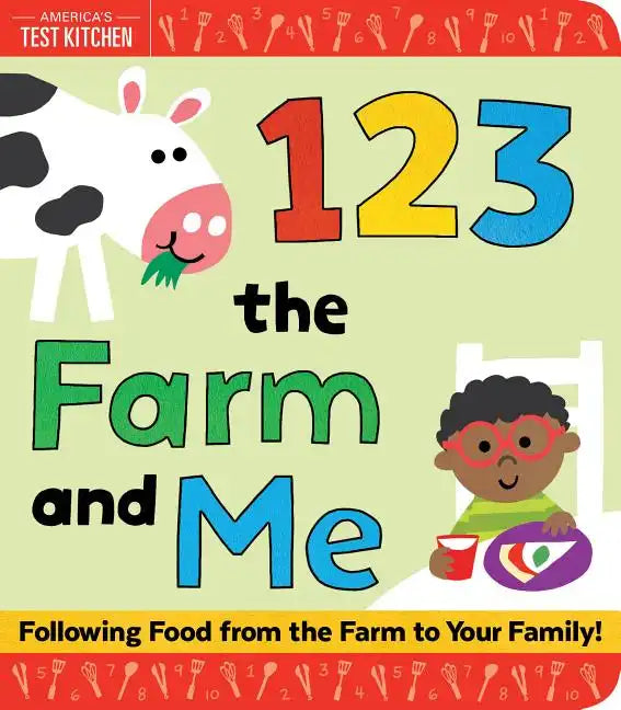 1 2 3 the Farm and Me - Board Book