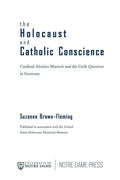 The Holocaust and Catholic Conscience: Cardinal Aloisius Muench and the Guilt Question in Germany - Paperback