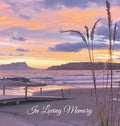 Funeral Guest Book, "In Loving Memory" Memorial Service Guest Book, Condolence Book, Remembrance Book for Funerals or Wake: HARD COVER. A lasting keep - Hardcover
