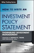 How to Write Investment Policy - Paperback