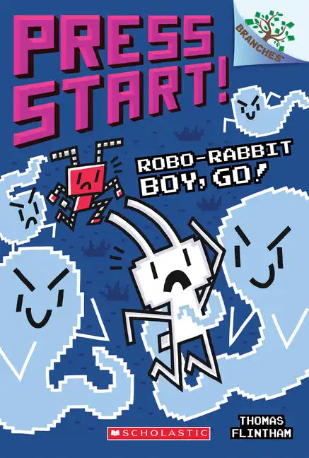 Robo-Rabbit Boy, Go!: A Branches Book (Press Start! #7): Volume 7 - Paperback