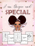 I Am Unique and Special: Positive Affirmations for Brown Girls/Coloring Book African American Children/Self-Esteem and Confidence - Paperback