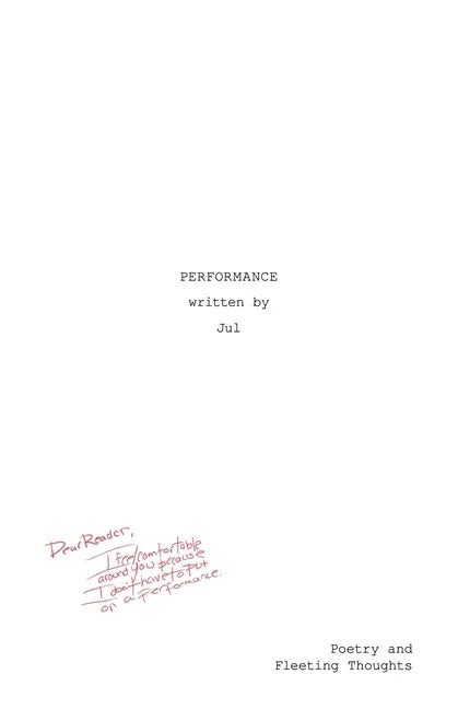 Performance - Paperback