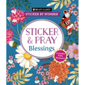 Brain Games - Sticker by Number - Sticker and Pray: Blessings (24 Images to Sticker): Includes 2 Foil Sticker Sheets to Complete Each Image! - Paperback
