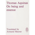 On Being and Essence - Paperback