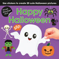 First Sticker Art: Happy Halloween - Paperback